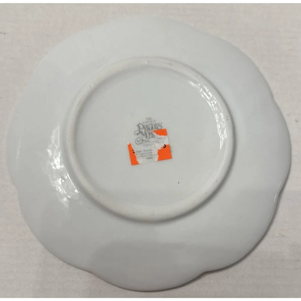 Enesco 1994 Precious Moments Collection October Teacup Saucer Set NEW